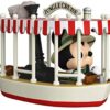 Jungle Cruise Funko POP Rides Vinile Figura Skipper Mickey con Barca 15 cm