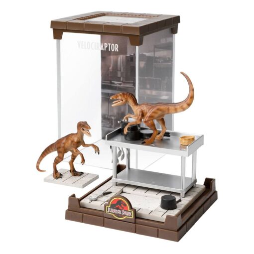 Jurassic Park Creatura Diorama Velociraptors 18 Cm Noble Collection