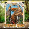 JURASSIC PARK REX ATTACK WOODART POSTER DOCTOR COLLECTOR