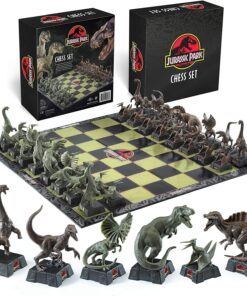 Jurassic Park Scacchiera 32 Pezzi 27 x 27 x 10 cm Noble Collection