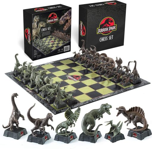 Jurassic Park Scacchiera 32 Pezzi 27 x 27 x 10 cm Noble Collection