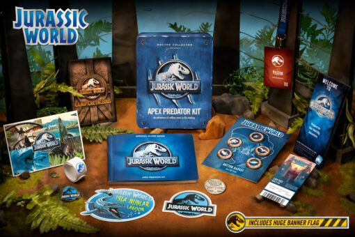 JURASSIC WORLD APEX PREDATOR KIT REPLICA DOCTOR COLLECTOR