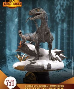 Jurassic World: Dominion D-Stage PVC Diorama Blue & Beta 13 Cm Beast Kingdom Toys