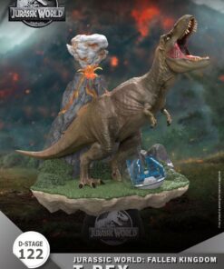 Jurassic World: Fallen Kingdom D-Stage PVC Diorama T-Rex 13 Cm Beast Kingdom Toys