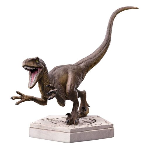 Jurassic World Icons Statua Velociraptor A 9 Cm Iron Studios