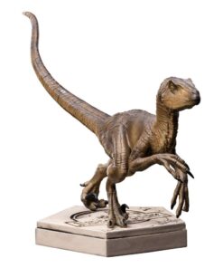 Jurassic World Icons Statua Velociraptor B 9 Cm Iron Studios