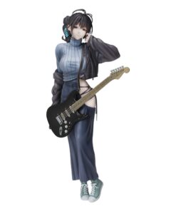 Juroku Illustration Pvc Statua Guitar Meimei Backless Dress 26 Cm Sentinel