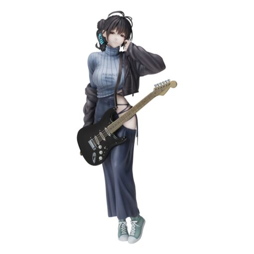 Juroku Illustration Pvc Statua Guitar Meimei Backless Dress 26 Cm Sentinel