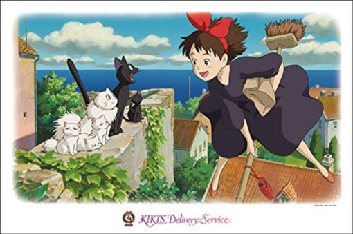 Kiki Delivery Service Kiki Cats 1000 Pezzi Puzzle Studio Ghibli