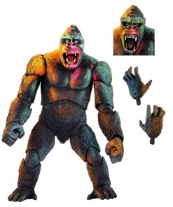 King Kong Figura Ultimate Kong Illustrato Neca