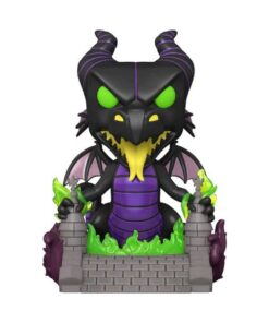 La Bella Addormentata Pop! Deluxe Vinile Figura Maleficent On Bridge 16 Cm Funko