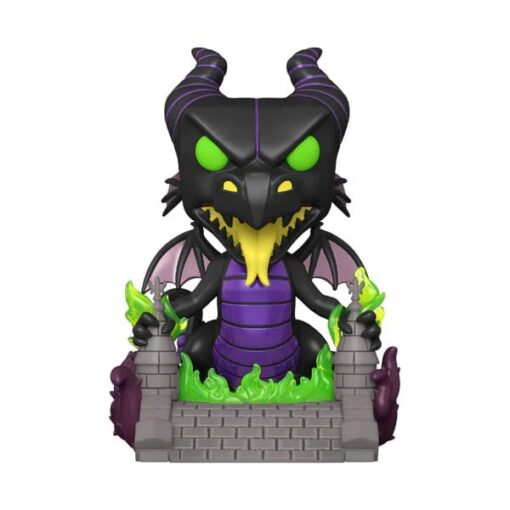 La Bella Addormentata Pop! Deluxe Vinile Figura Maleficent On Bridge 16 Cm Funko