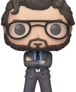 La Casa di Carta Funko Pop Serie Tv Vinile Figura Il Professore 9 cm