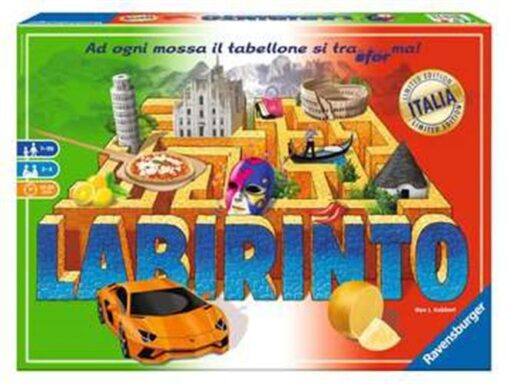 Labirinto Italia Gioco Da Tavolo Ravensburger