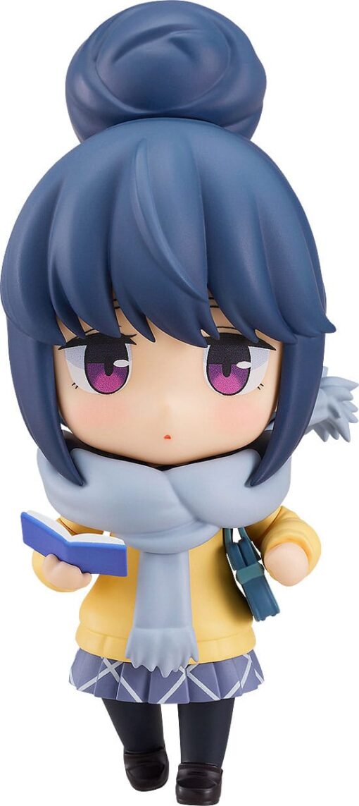 Laid-back Camp Action Figura Nadeshiko Rin Shima: School Uniforme Ver. 10 Cm Max Factory