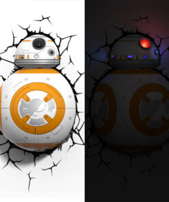 LAMPADA DA MURO 3D BB-8 STAR WARS GADGET