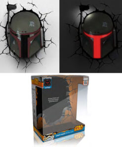 LAMPADA DA MURO 3D BOBA FETT STAR WARS GADGET