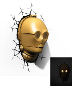 LAMPADA DA MURO 3D C-3PO STAR WARS GADGET