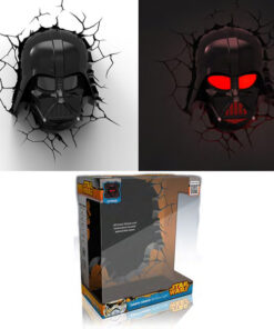 LAMPADA DA MURO 3D DARTH VADER STAR WARS GADGET