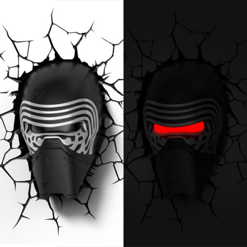 LAMPADA DA MURO 3D KYLO REN STAR WARS GADGET