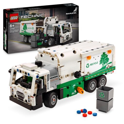 LEGO TECHNIC 42167 - CAMION DELLA SPAZZATURA MACK LR ELECTRIC