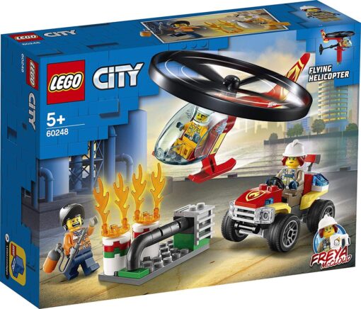 LEGO CITY 60248 - ELICOTTERO DEI POMPIERI