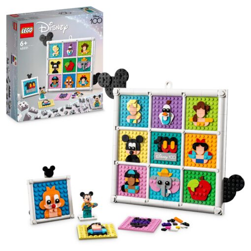 LEGO DISNEY CLASSIC 43221 - 100 ANNI DI ICONE DISNEY