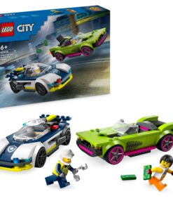 LEGO CITY 60415 - INSEGUIMENTO DELLA MACCHINA DA CORSA