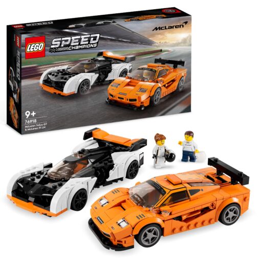 LEGO SPEED CHAMPIONS 76918 - MCLAREN SOLUS GT & MCLAREN F1 LM