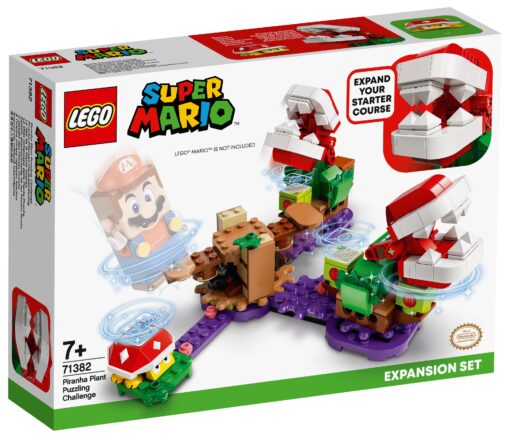 LEGO SUPER MARIO 71382 - LA SFIDA ROMPICAPO DELLA PIANTA PIRANHA