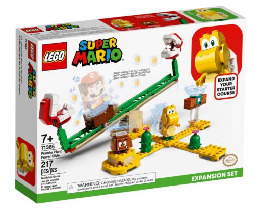 LEGO SUPER MARIO 71365 - SCIVOLO DELLA PIANTA PIRANHA PACK ESPANSIONE