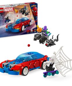 LEGO MARVEL SUPERHEROES 76279 - AUTO DA CORSA DI SPIDR-MAN E VENOM GOBLIN