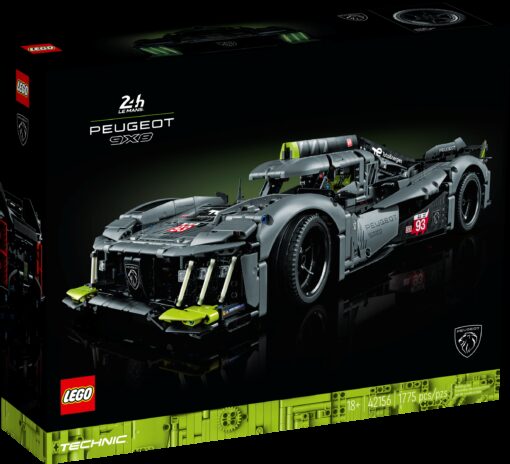 LEGO TECHNIC 42156 - PEUGEOT 9X8 24H LE MANS HYBRID HYPERCAR