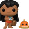 Lilo & Stitch Disney Funko POP Animazione Vinile Figura Lilo con Pudge 9 cm