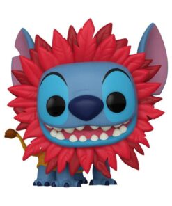 Lilo & Stitch Pop! Figure in Vinile Stitch in Costume da Simba 9 Cm Funko