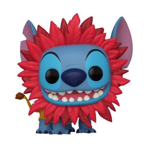 Lilo & Stitch Pop! Figure in Vinile Stitch in Costume da Simba 9 Cm Funko