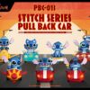 Lilo & Stitch Pull Back Cars Blind Box 6-Pack Beast Kingdom Toys