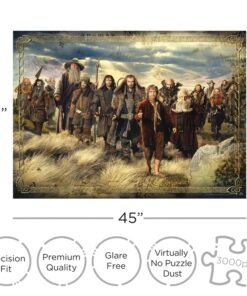 Lo Hobbit 3000 Pezzi Puzzle Puzzle Aquarius Ent