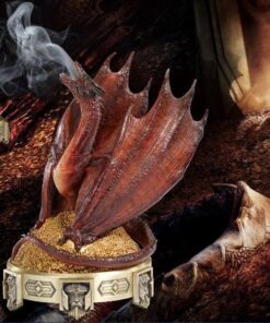 Lo Hobbit Porta Incenso del Drago Smaug 25 cm Noble Collection