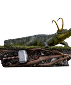 Loki Art Scale Statua 1/10 Alligator 15 Cm Iron Studios