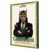 LOKI WHAT DID YOU EXPECT WOOD PANEL POSTER SEMIC