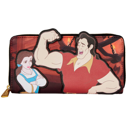 Loungefly  Disney La Bella E La Bestia Villains Gaston Scene Portafoglio Loungefly