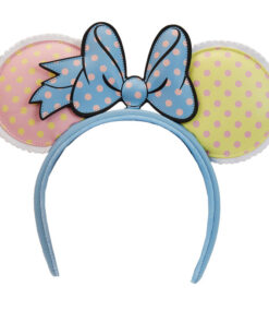 Loungefly Disney Minnie Mouse Pastel Polka Dot Ear Fascia Per Capelli Loungefly