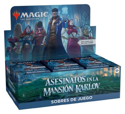 Magic The Gathering Asesinatos En La Mansión Karlov Play Booster  Spagnolo Wizards Of The Coast