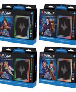 Magic The Gathering Jenseits Des Multiversums: Doctor Who Commander Decks  German Wizards of the Coast