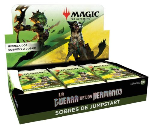 Magic The Gathering La Guerra De Los Hermanos Jumpstart Booster Display (18) Spagnolo Wizards Of The Coast