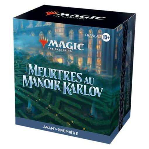 Magic The Gathering Meurtres Au Manoir Karlov Prerelease Pack French Wizards of the Coast