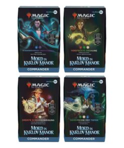 Magic The Gathering Mord In Karlov Manor Commander Decks  German Wizards of the Coast