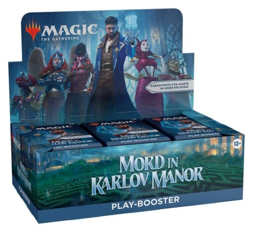 Magic The Gathering Mord In Karlov Manor Play Booster  German Wizards of the Coast