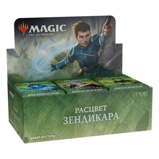 Magic The Gathering Zendikar Rising Draft Booster Display (36) (RUS)